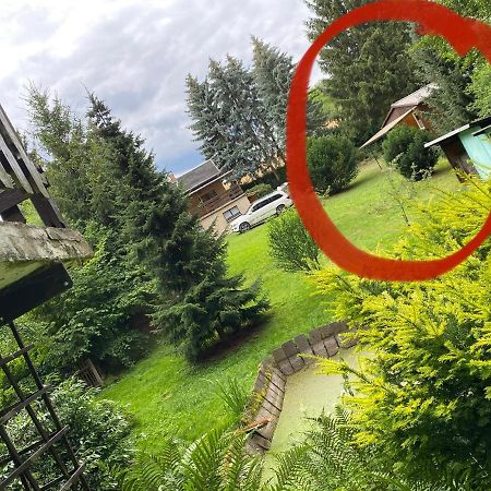 Waldfrieden Bungalow Garnsdorf Exteriör bild