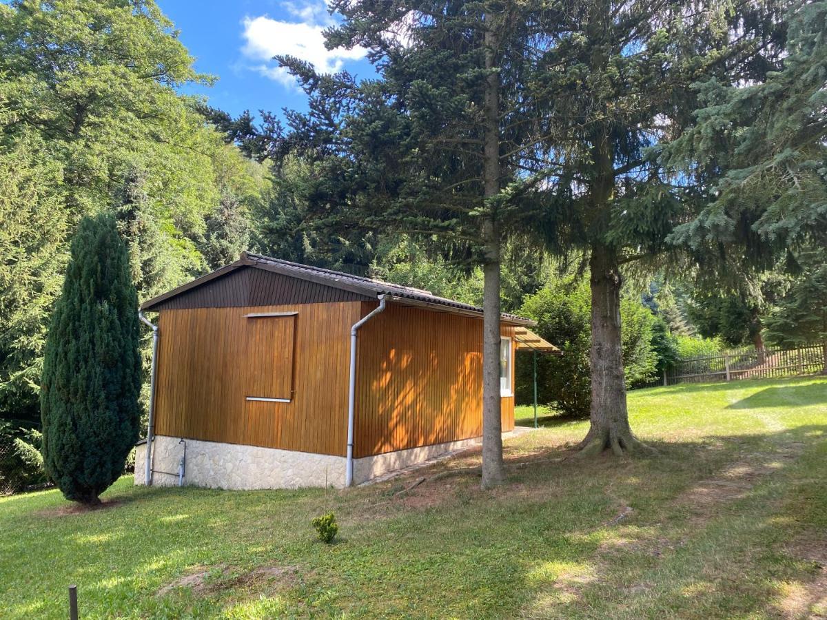 Waldfrieden Bungalow Garnsdorf Exteriör bild