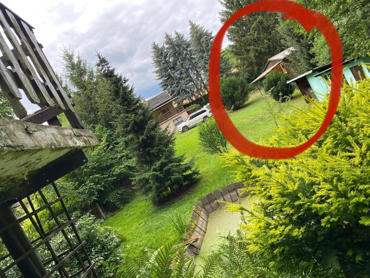 Waldfrieden Bungalow Garnsdorf Exteriör bild