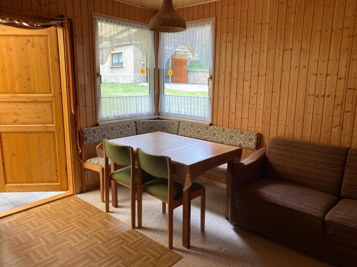 Waldfrieden Bungalow Garnsdorf Exteriör bild