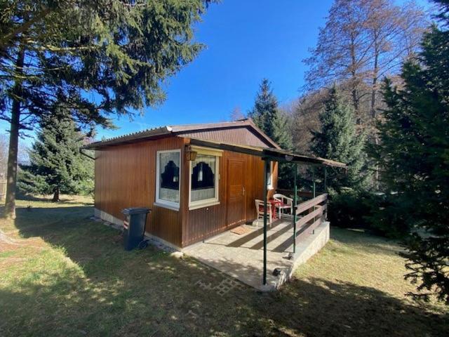Waldfrieden Bungalow Garnsdorf Exteriör bild