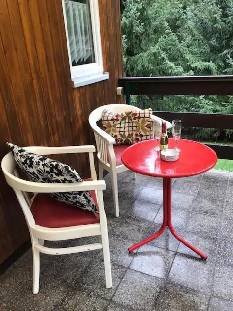Waldfrieden Bungalow Garnsdorf Exteriör bild